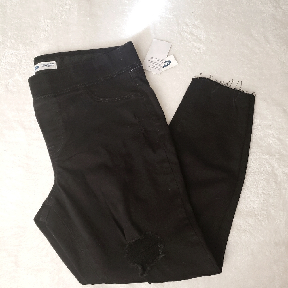 Old Navy Distressed Rockstar Jeggings